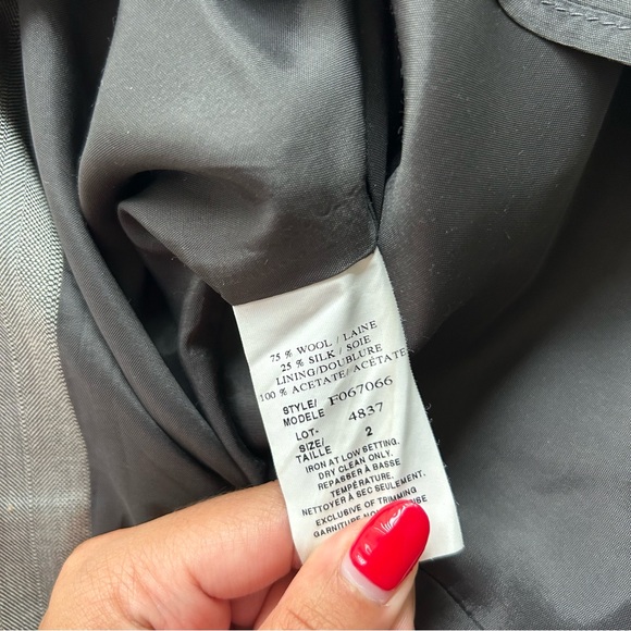 Josef Silk and Wool Blend Pencil Skirt - Picture 7 of 7